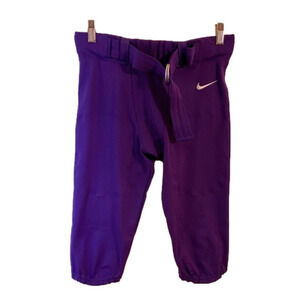 Nike Stock Vapor Untouchable Purple White Team Football Pants Mens‎ Size-M